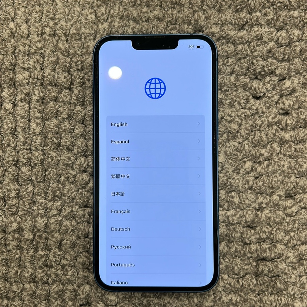 Apple IPhone 13 128GB Blue Verizon Renewed Unlocked